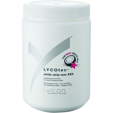 LYCOtec White Strip Wax 800ml - white with coconut smell